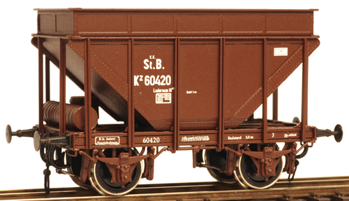Ferro Train 850-110-A - Austrian kkStB Kz 60 420, 2ax high ore hpper car 